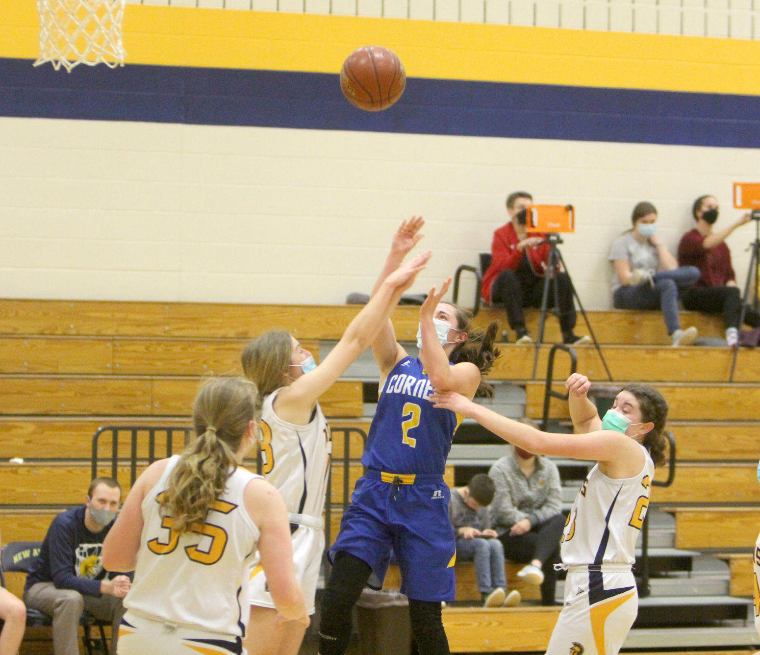 Cornell at New Auburn girls basketball 1-15-21